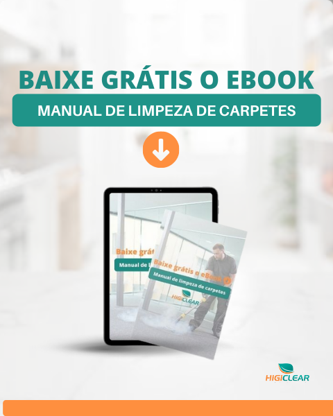 Banner mobile Manual de higienização de carpetes Higiclear