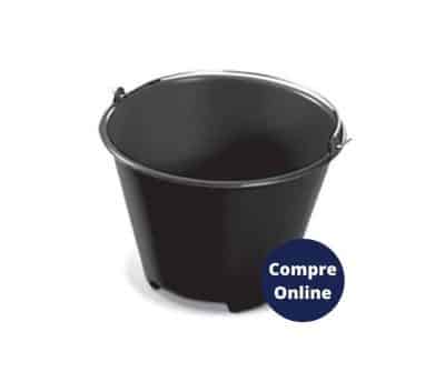 Balde reforçado 10L - preto