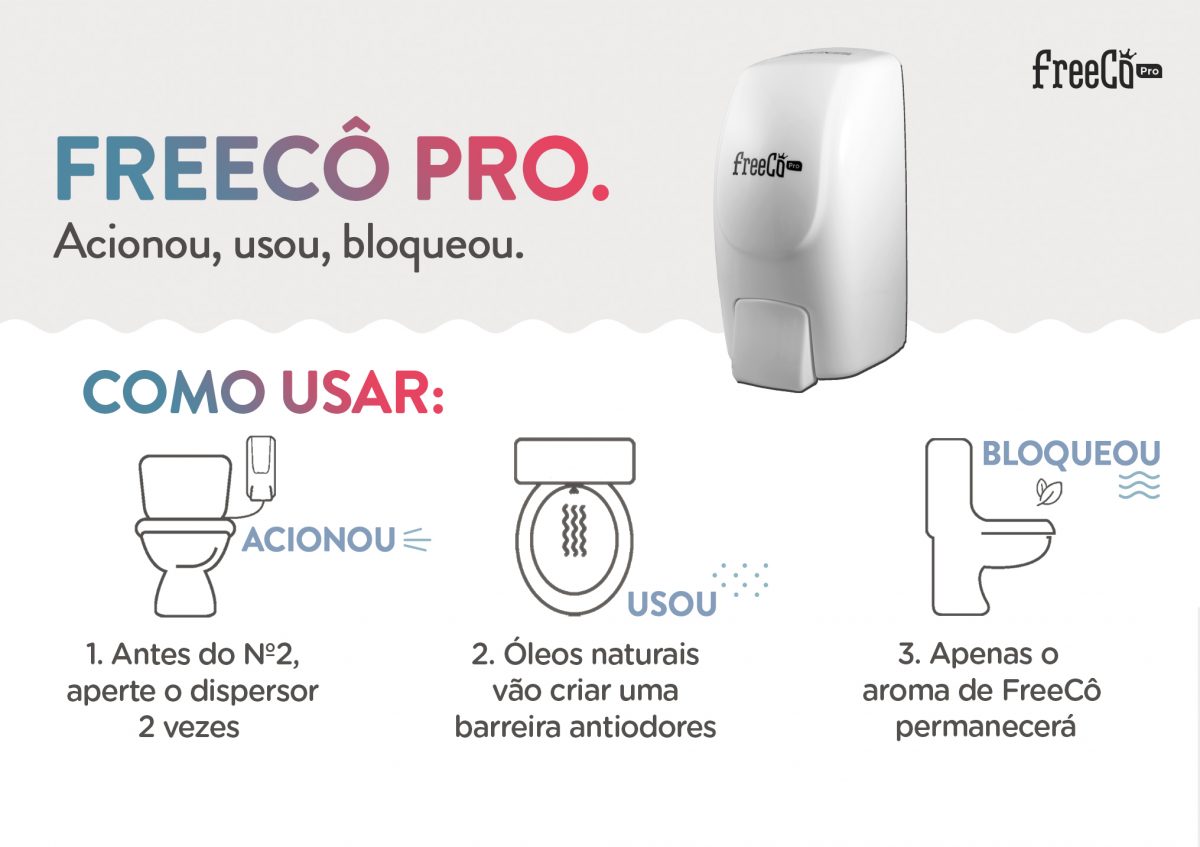 FreeCô Pro – O 1º Bloqueador Sanitário do Brasil | Higiclear