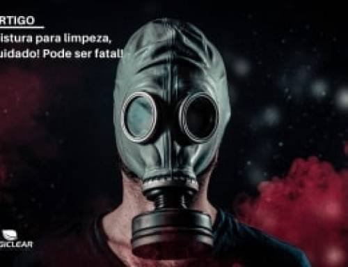Mistura para limpeza, cuidado! Pode ser fatal!