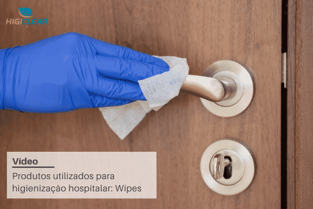 produtos utilizados para higienização hospitalar