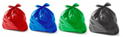 Sacos de Lixo Para Coleta Seletiva e Geral