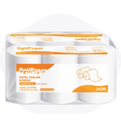 Papel Toalha Bobina 2430 