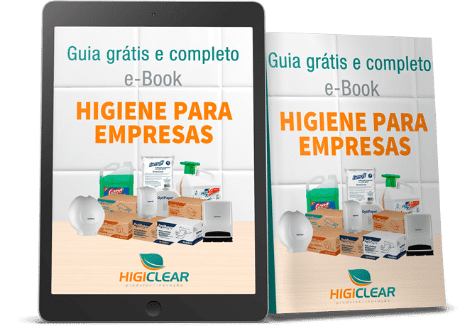 e-book soluções sobre higiene e limpeza higiclear