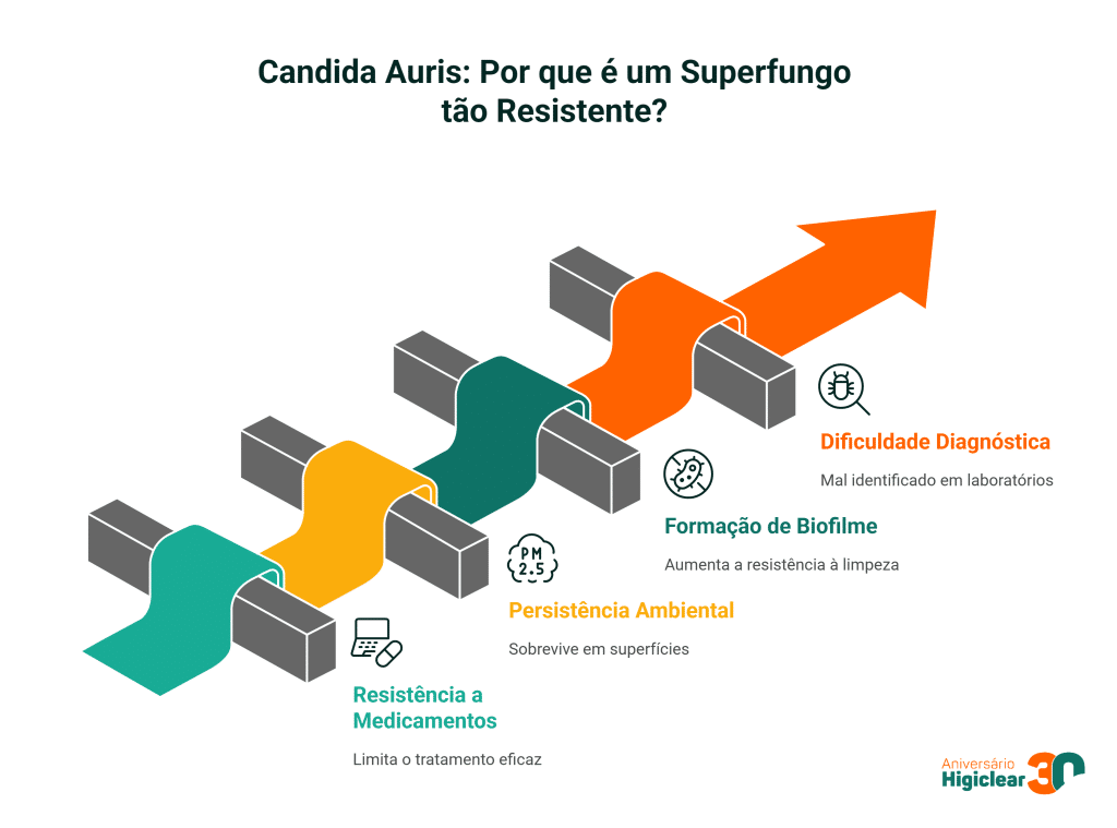 Resistencia Candida Auris