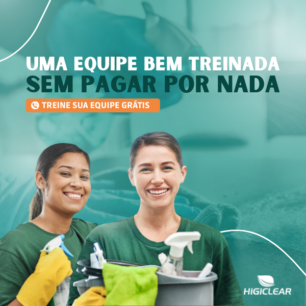 treinamento de equipe de limpeza