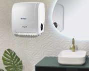 dispensador papel toalha
