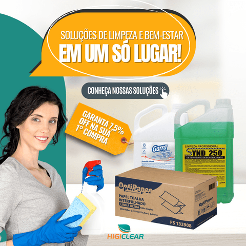 redução de despesas-com-produtos de limpeza