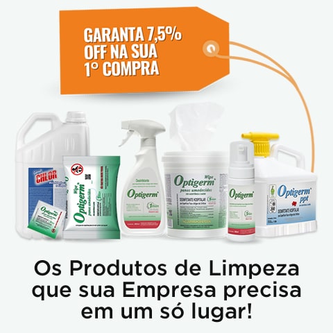produtos de limpeza com promoção