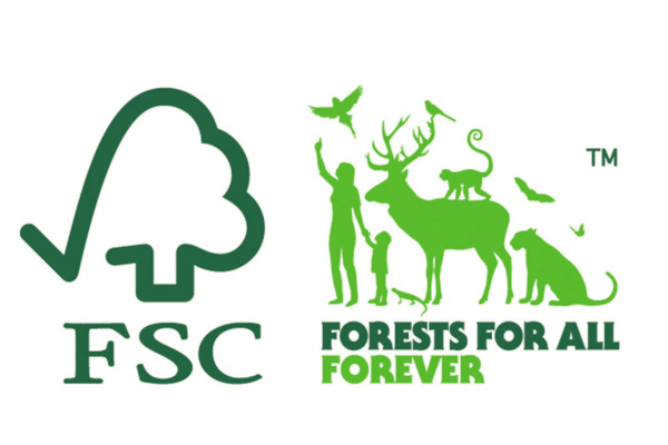 O selo FSC (do inglês, Forest - Árvore, Ser Tecnológico