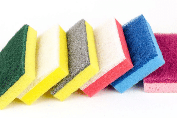 esponjas coloridas para cada ambiente