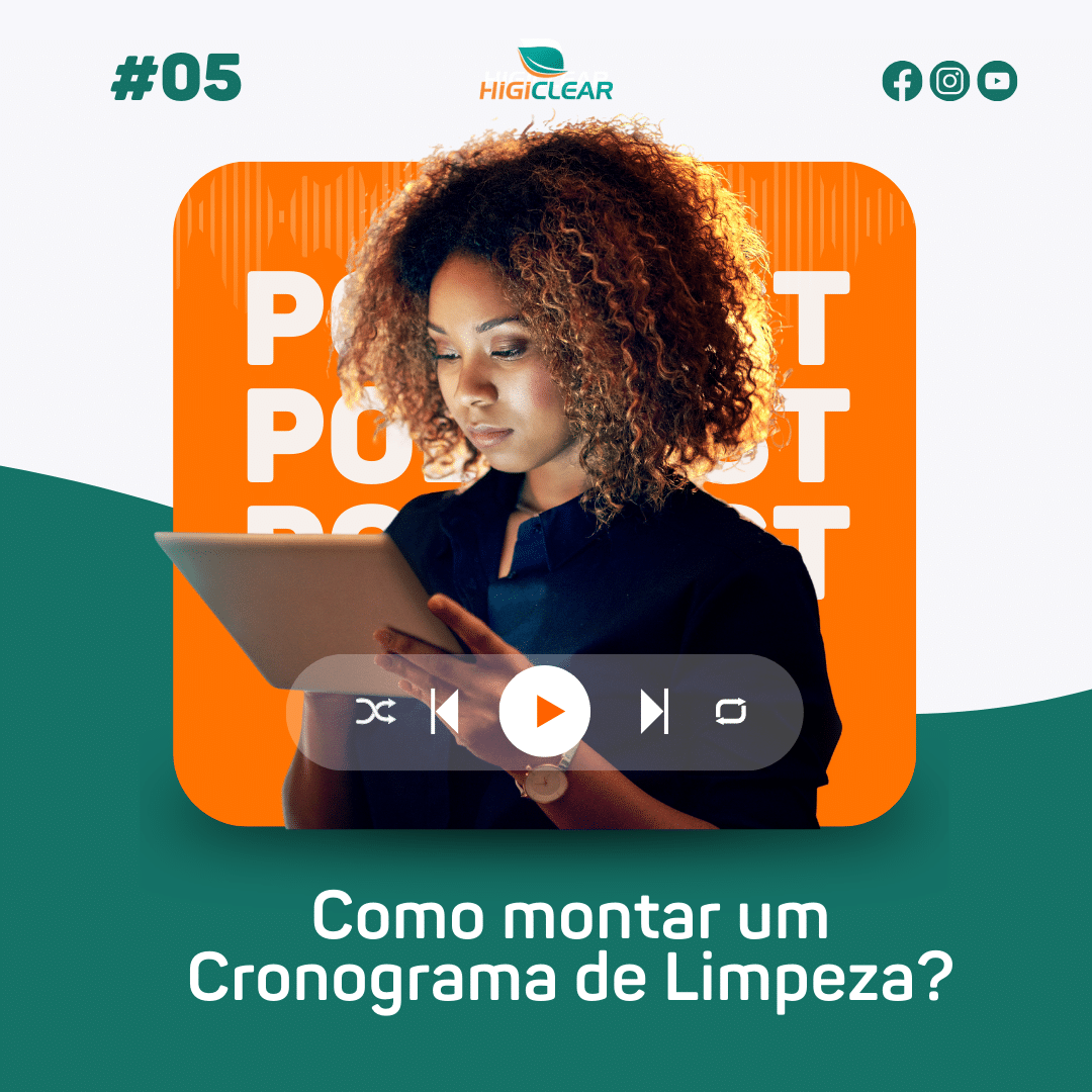 como montar um cronograma de limpeza