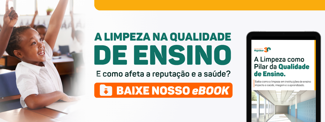 A limpeza na qualidade de ensino desktop