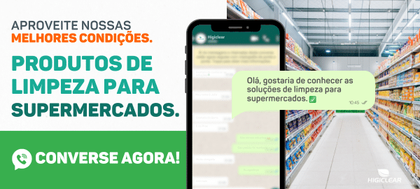 Banner Produtos de Limpeza para Supermercados Contato