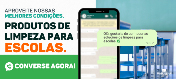 material de limpeza escolar e de faculdades contato