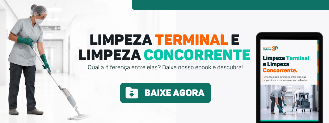 Limpeza terminal e concorrente