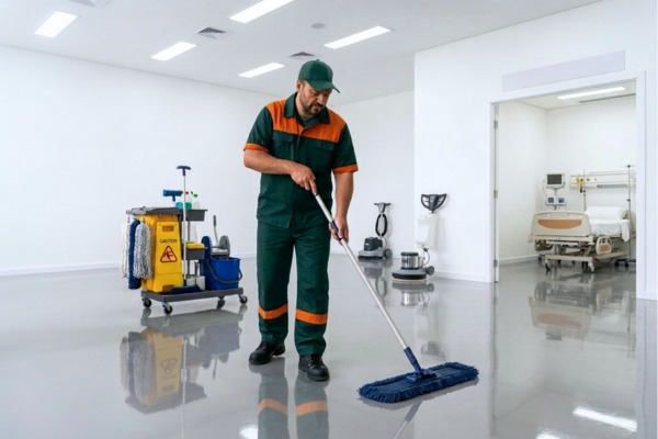 Equipamento Mop Pó Para Pisos Frios - Higiclear Campinas/SP