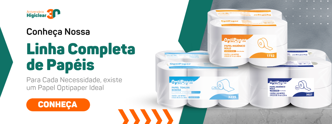 Banner linha completa de papéis